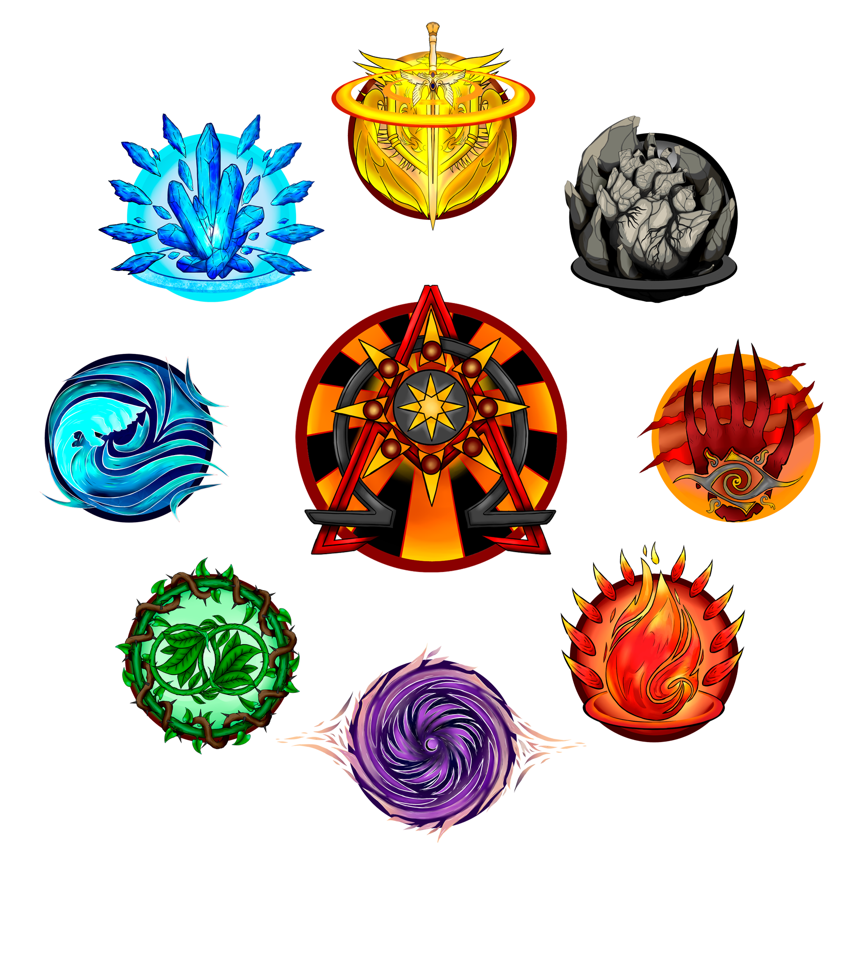 Dwellink Creature Types Icons