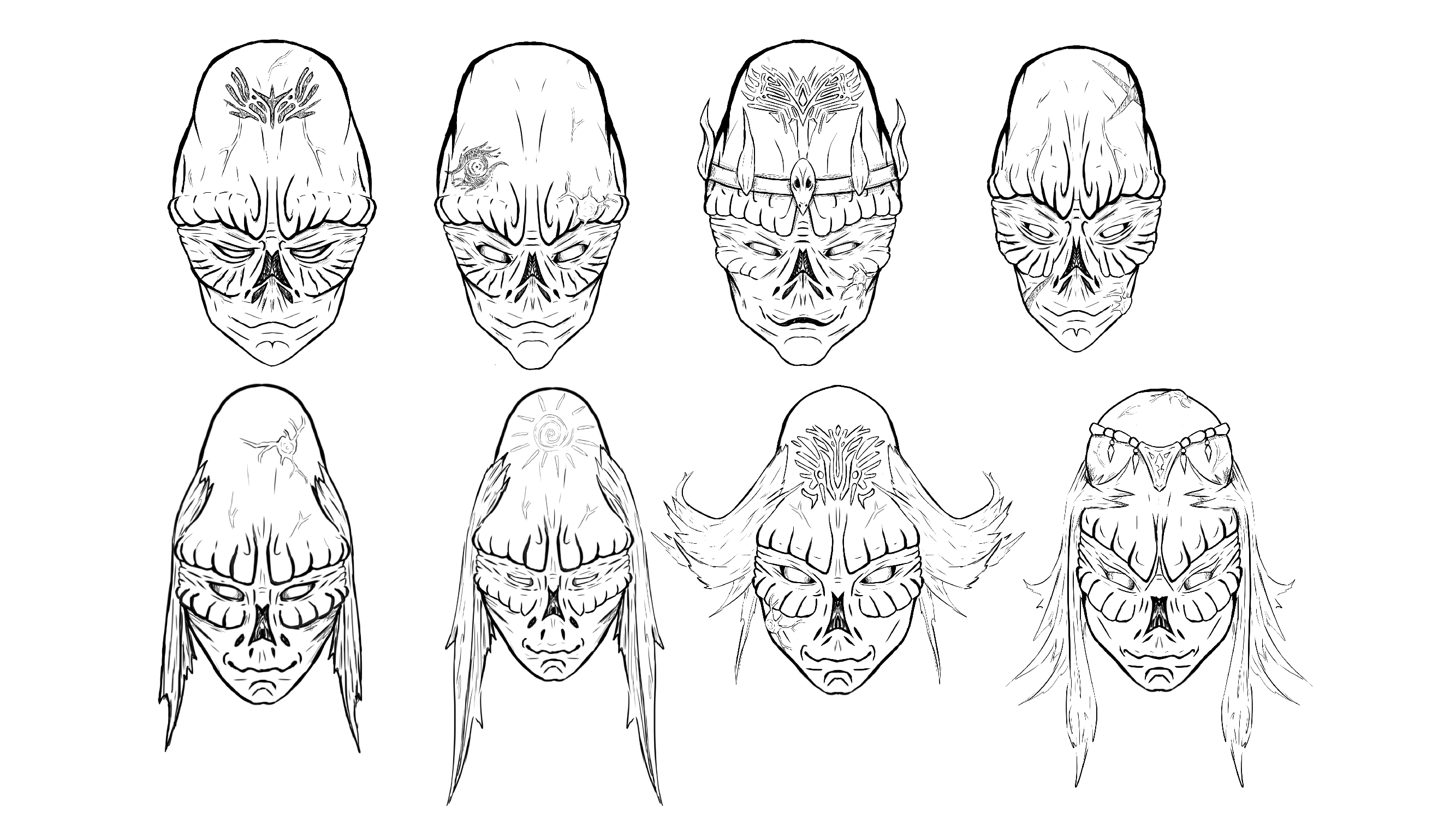 Salemer Underworld Species Concepts