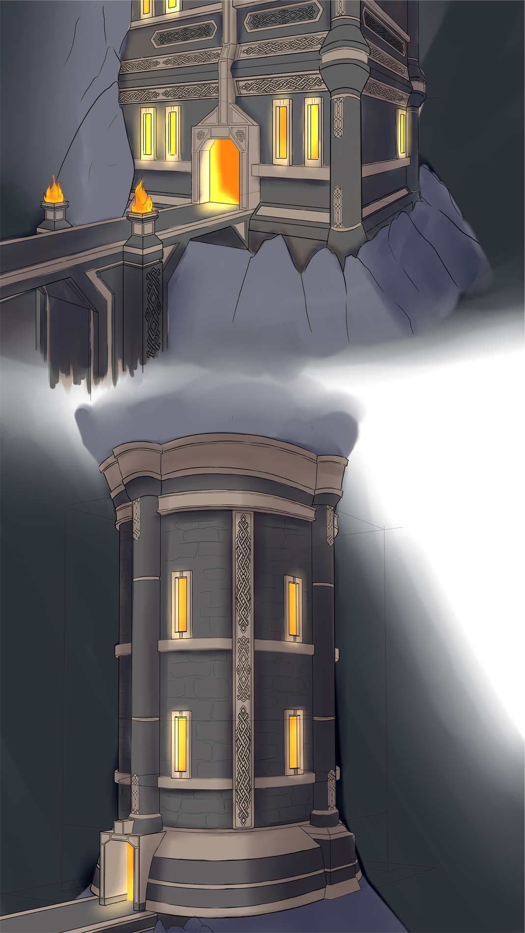 Dungeon City Architecture